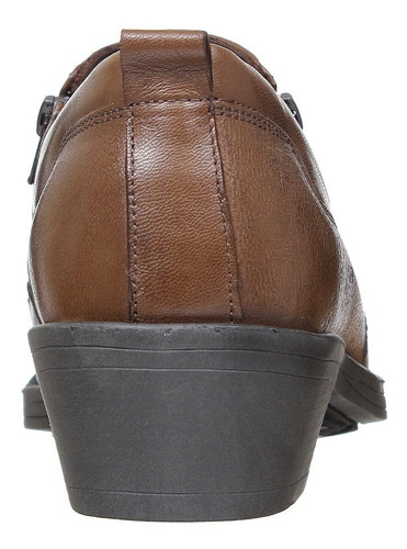 Imagem 6 de 6 de Bota Masculina Marrom Bico Quadrado Agabê 31607