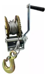 Comprar Guincho Manual Catraca 1200lbs Com Cabo De Aço Barco Lancha no Mercado Livre