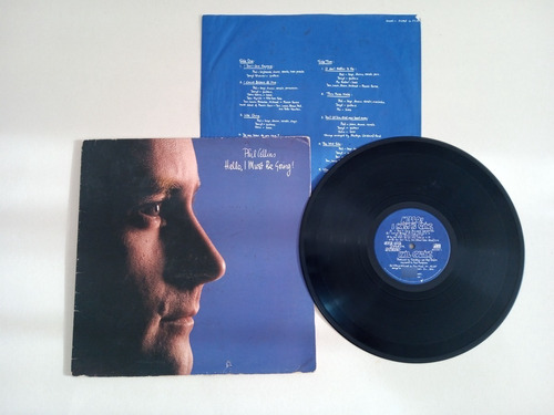 Lp Vinilo Phil Collins Hello I Must Be Going 1982 Usa