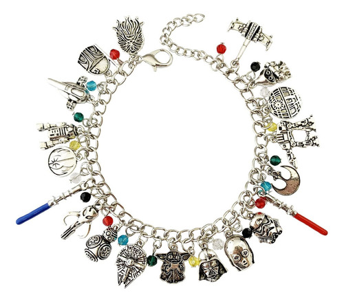 Pulsera Ayjbdgr Star War The Mandaloria Boba Fet Baby Charm