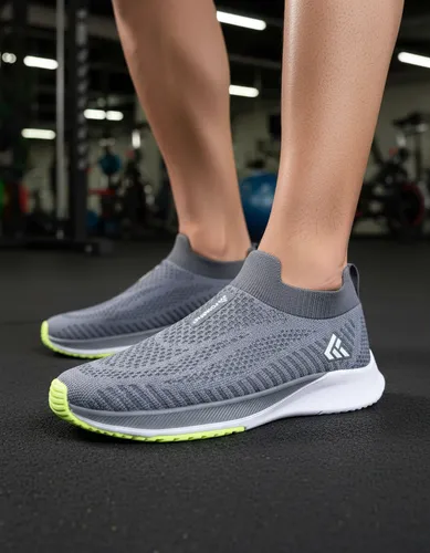 Tênis Masculino Meia S/ Cadarço Slip On Fácil Calça Academia