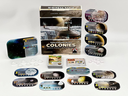 Terraforming Mars The Colonies De Stronghold Games, Juego De