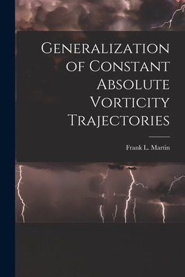 Libro Generalization Of Constant Absolute Vorticity Traje...