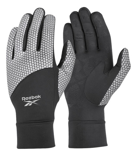 Guantes Térmicos Reflectivos Running Talle L/xl Reebok