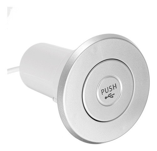 F Cargador Usb De Escritorio Con Ojal De Escritorio Con 3