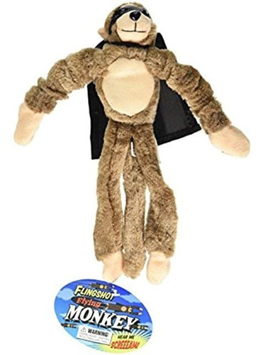 Playmaker Toys Flingshot Slingshot Flying Screaming Monkey,