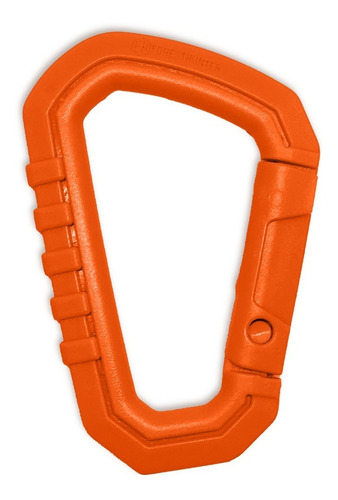 Imagen 1 de 6 de Mosqueton Tactico Polimero Plastico Reforzado X5 Unidades