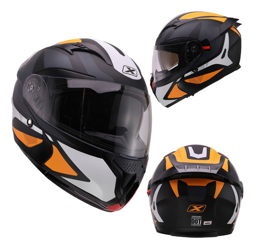 Casco Convertible Dot L Onix Moxal