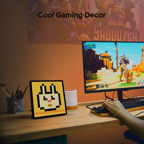 Display Pixel Art Programable Con Control App Para Niños