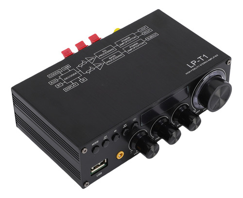 Amplificador Digital Hifi Con Subwoofer Estéreo 5.1 De 2.1 C