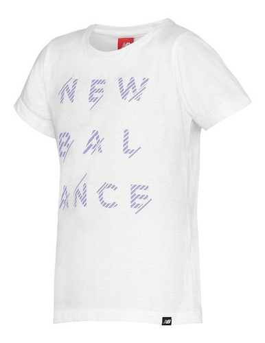 Remera Sportstyle Bco New Balance Niño                      