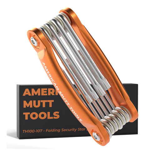 American Mutt Tools Juego Torx A Prueba De Manipulaciones, J