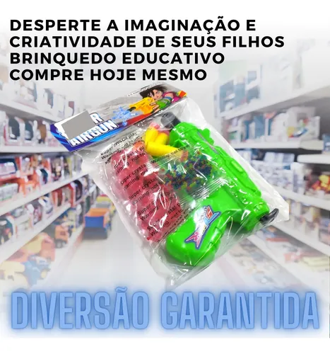 Pistola De Brinquedo Arma Pressão Dardo Bola Gel Orbeez Armi