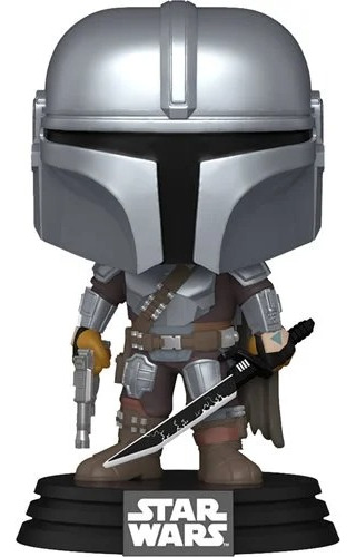 The Mandalorian With Darksaber #663 Star Wars Funko Pop!