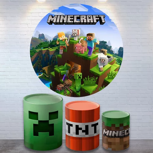 Festa do Minecraft: Decoração de Aniversário