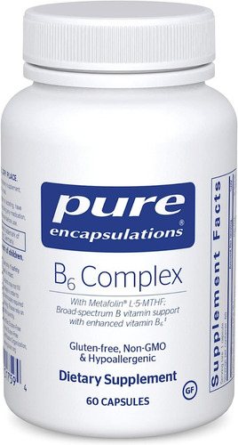 Pure Encapsulations B6 Complex Funcion Neurologica Saludable