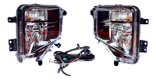 Kit De Faros Neblineros Full Para Mitsubishi L200 2019-2024