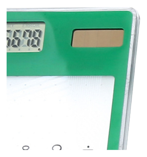 Calculadora Transparente Con Pantalla Táctil De 8 Dígitos Al
