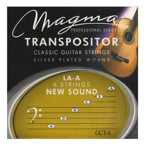 Encordado Guitarra Clasica Magma Transpositor Gct-baritone