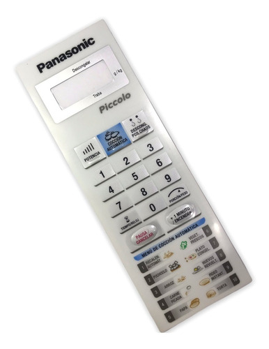 Frente Membrana Teclado Microondas Panasonic Piccolo Nns45ar