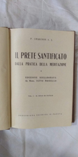 Il Prete Santificato - Chaignon - Italiano