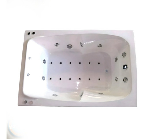 Imagen 1 de 7 de Hidromasaje Anatomico Lujo 180x120 Jets Almohadilla Premium
