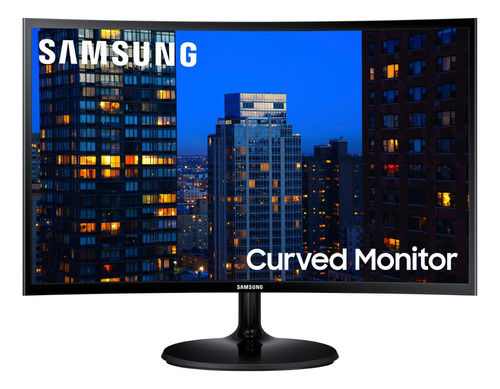Monitor Curvo Led Samsung Lc24f390fhn 24 PuLG Vga Hdmi Full