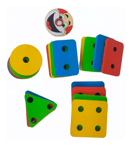 Imagem 3 de 4 de Prancha De Seleção - Palhacinho Brinquedo Educativo