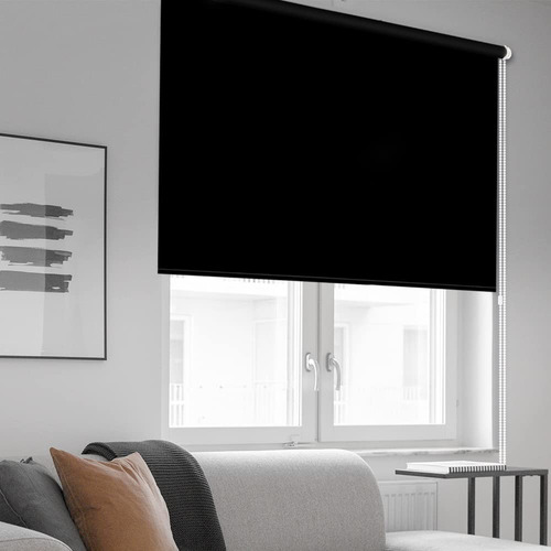 Persiana Enrollable Blackout 102x200cm Para Ventana