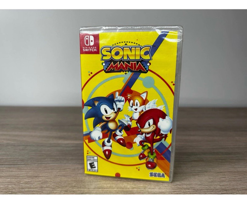 Sonic Mania Lacrado - Nintendo Switch