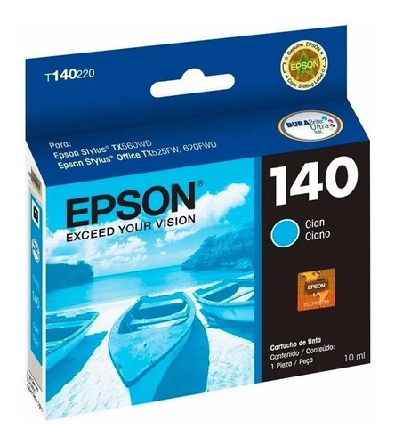 Tinta Epson 140 Original C/m/y Tx560 Tx620 T42wd T140 C/u