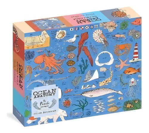 Ocean Anatomy: The Puzzle (500 Pieces), De Julia Rothman. Editorial Gardners En Inglés