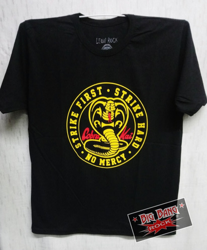 Remera Cobra Kai Karate Kid Talle M - Medium (48 Cm X 68 Cm)