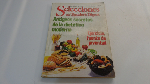 Revista Selecciones Del Readers Digest Diciembr 1986 Español