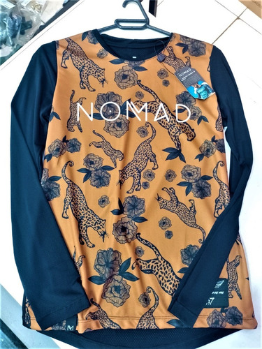 Camisa Nomad Onça Fem Manga Longa (tam- P E G) No Estoque