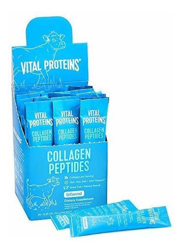 Imagen 1 de 9 de Vital Proteins Suplemento De Péptidos De Colágeno En Polvo