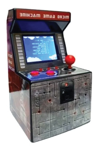 Consola Microfichines Arcade Kanji 200 Juegos 8 Bit Lh