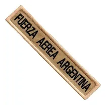 Comprar Escudo Parche Bordado Tira De Fuerza Aerea Argentina Militar