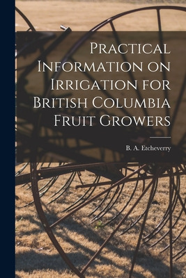 Libro Practical Information On Irrigation For British Col...
