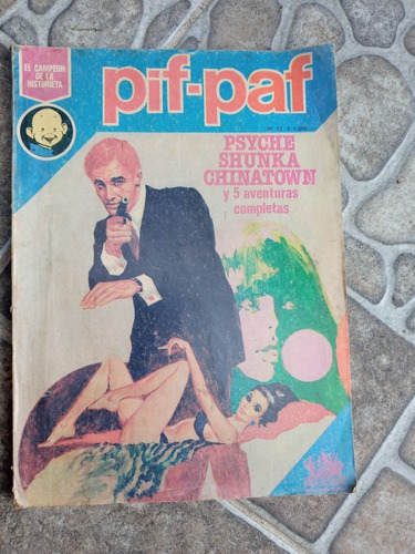 Revista Pif-paf N.33 Ediciones Record - Octubre 1978