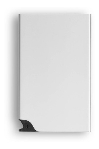 Imagen 4 de 10 de Tarjetero Card Slider Walla Wallets Silver - Proteccion Rfid