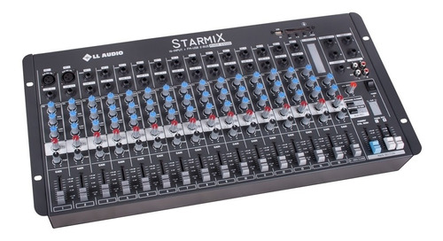 Mesa De Som Lláudio Starmix S1602d Bt Mn Com Bluetooth