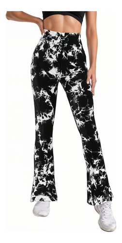 Leggin Acampanado Tiedie Con Push Up Seamless Levanta Pompa