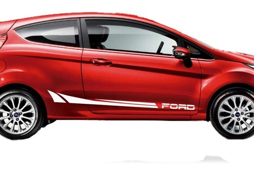 Ford Fiesta, Calco Ploteo Modelo Shark 2