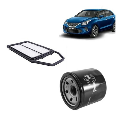 Kit Filtros Aire/aceite Para Suzuki Baleno 1.4 2016-2023