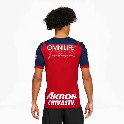 Imagen 4 de 4 de Jersey Playera Puma Chivas Del Guadalajara De Visitante 2020