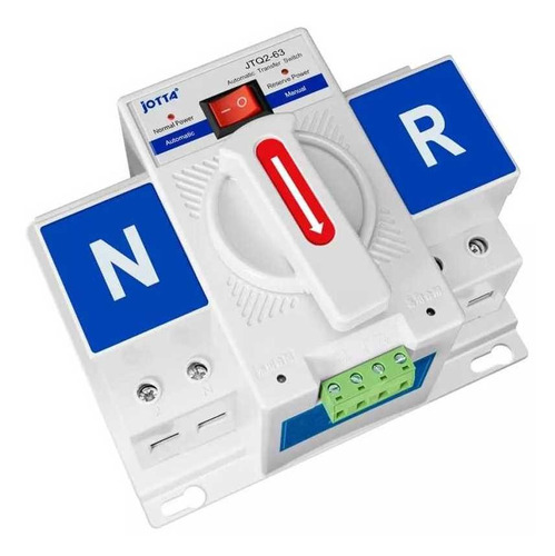 Switch Interruptor Transferencia Automatica 63a Ats 220v Mcb