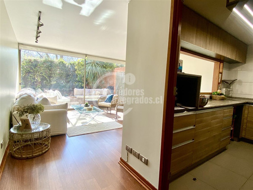 Departamento En Venta 2 Dorm. Con Jardín En Vitacura