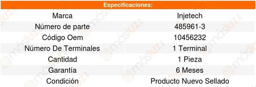 Sensor Detonacion Ks K3500 8cil 7.4l 96_00 Injetech 8337713
