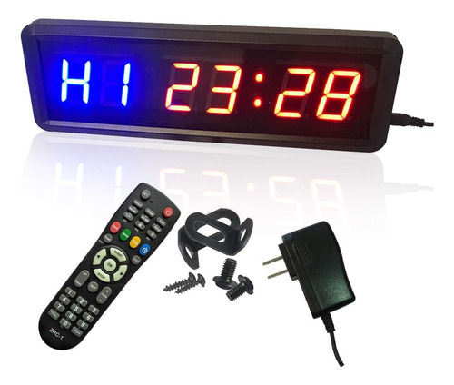 Reloj De Entrenamiento Grande Para Gimnasio En Casa, Reloj T